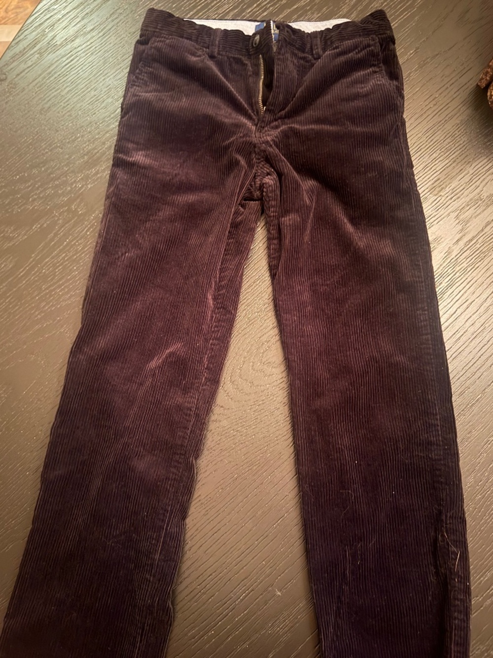 Boys Ralph Lauren Black Corduroy Pants